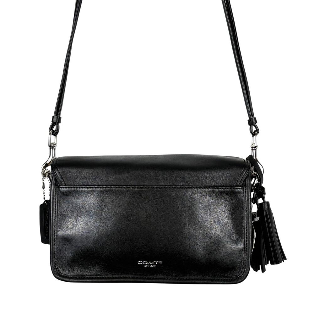 Coach Legacy Penelope Leather Turnlock Crossbody Shoulder Bag 23403 Black NWT - Picture 4 of 16